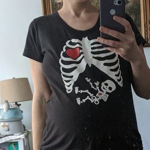 Maternity top for Halloween